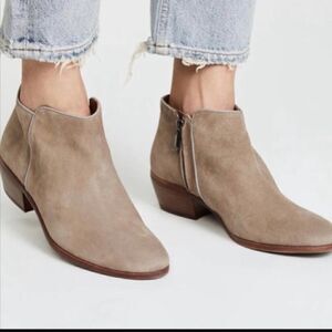 Sam Edelman Petty Chelsea Tan Suede Boot 6.5